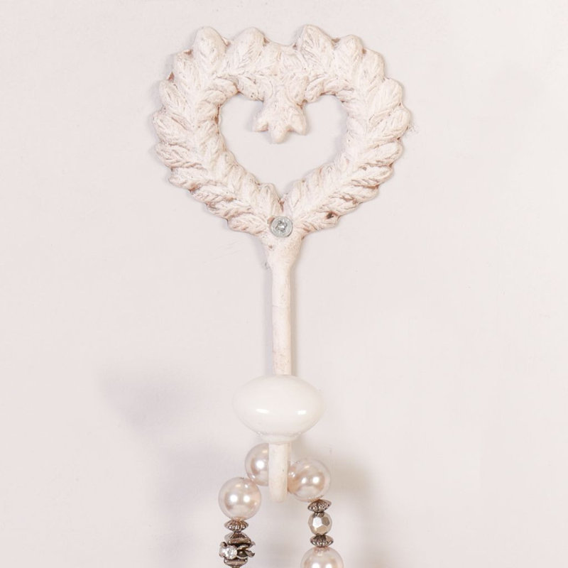 Engles Metal Wall Wall Hook, White