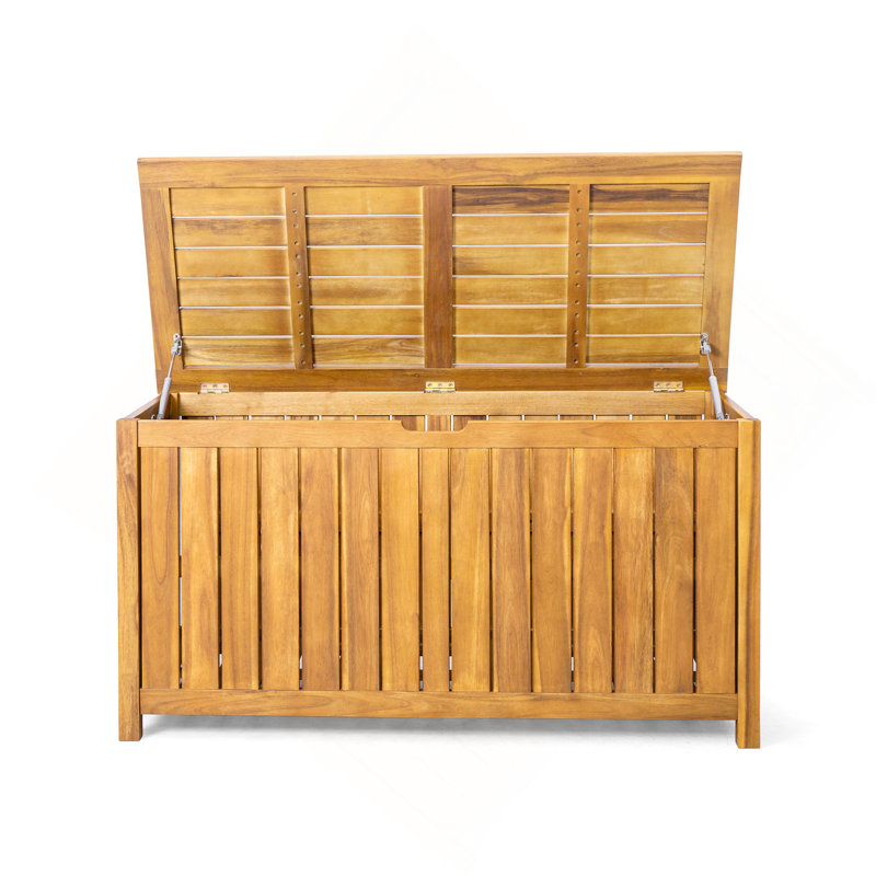 Portside 100Gallons Wood Deck Box