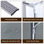 URBNLIVING Metal Wardrobe
