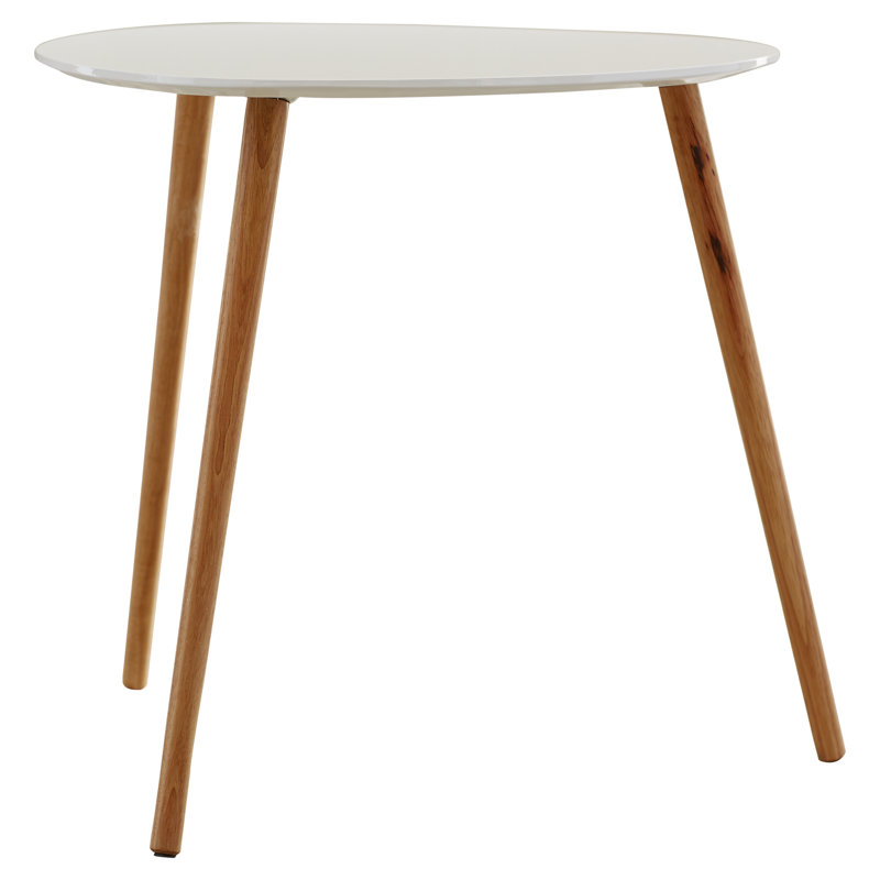 Asten End Table, White