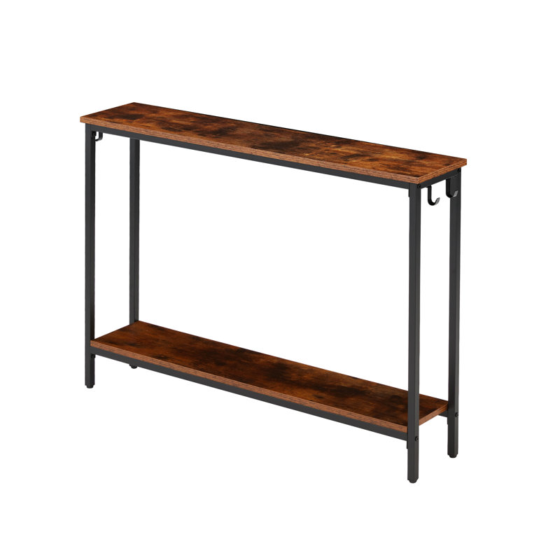 43.3" Console Table With Hooks