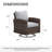 Swivel Patio Wicker Lounge Chair with Cushions-1667446606