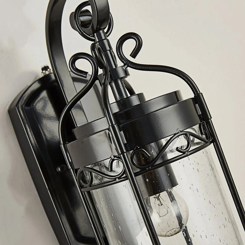 outdoor wall sconce with dusk to dawn-1 light