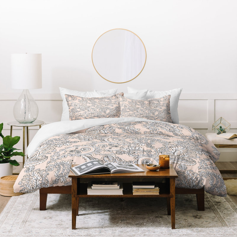 Housse de couette light motif cachemire, Housse de couette pour lit simple