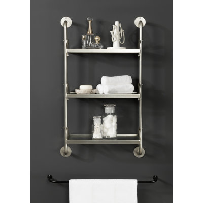 Tiered Storage Wall Shelf