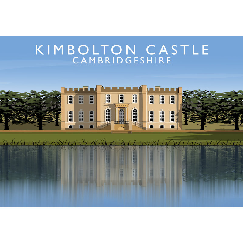 Kimbolton Castle by Richard O'Neil - Print, No Frame, 30 cm H x 40 cm W x 1 cm D