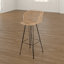 Deloris Counter Stool with Metal Frame