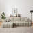 Soneson 4-Person L-Shaped Chenille Sectional Modular Sofa-1055139721