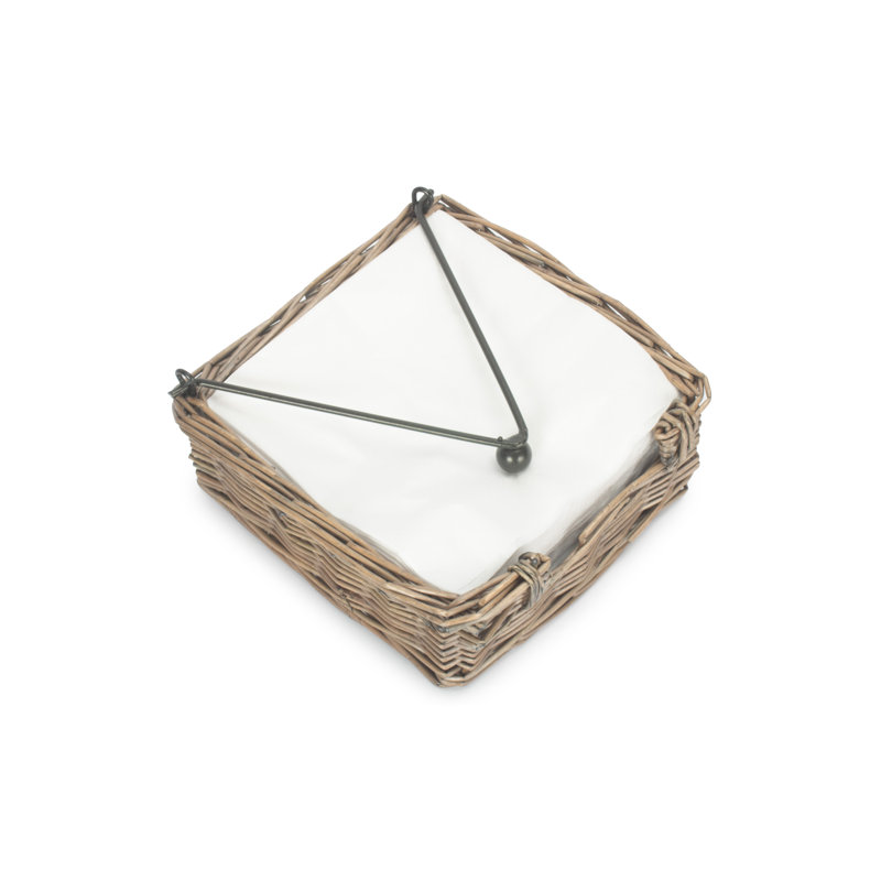 Wicker Napkin Holder Basket