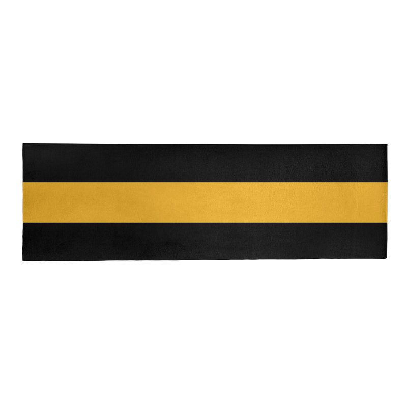 Chenille Striped Indoor Rug, Runner 2'6" x 8'