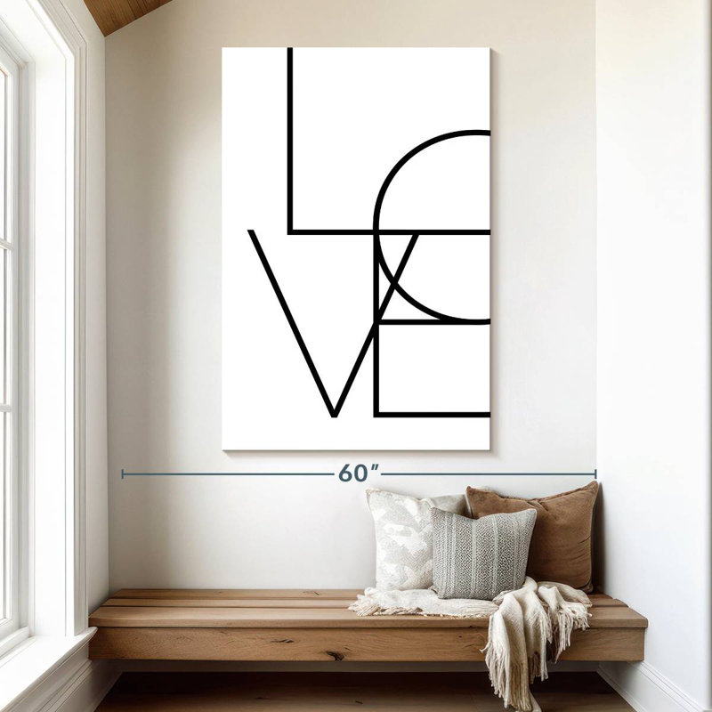 Vertical Love, 51" H x 34" W