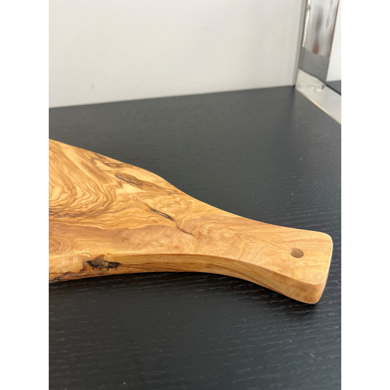 Planche sans jus en bois d'olivier