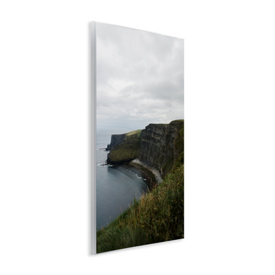 Plaque murale d'Irlande Cove Scenic Inlet, conception de Jade Sharp Photo