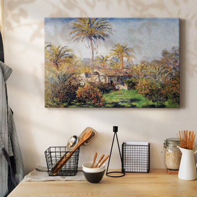 Small Country Farm in Bordighera, 1884-Gallery Wrapped Canvas