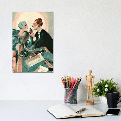 1927 La Vie Parisienne Magazine Plate by The Advertising Archives - Gallery-Wrapped Canvas Giclée on Canvas