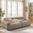 89.37'' Boucle Upholstered Sofa-1762227170