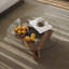 Table basse ronde moderne pour le salon - table de bout Mid Century