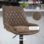 Barasinga Swivel Upholstered Adjustable Height Counter Stool-1319615662