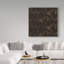 « ny chic gold on black », reproduction d’impression sur toile tendue-33412208-33412212