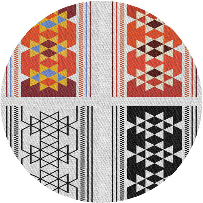 Principato Geometric Indoor Rug