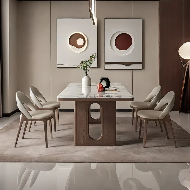 Ensemble de table et chaises Rock Rock, H 29,52 po x L 70,86 po x l 35,43 po
