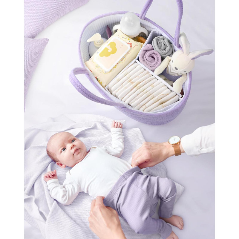 Rebrilliant Storage Bag, Purple, 19cm H x 37cm W x 23cm D