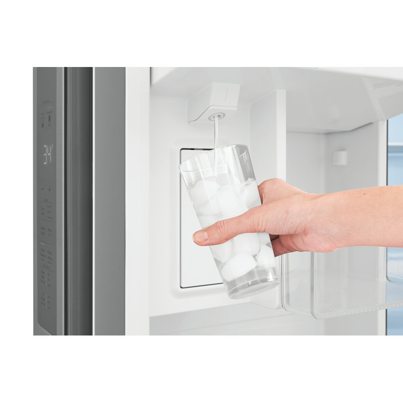 36" Stainless Steel French Door Refrigerator with Ice Maker