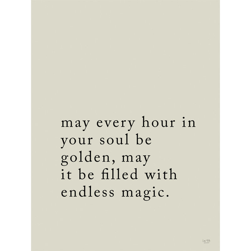 Endless Magic - Wrapped Canvas Print, 12" W x 16" H