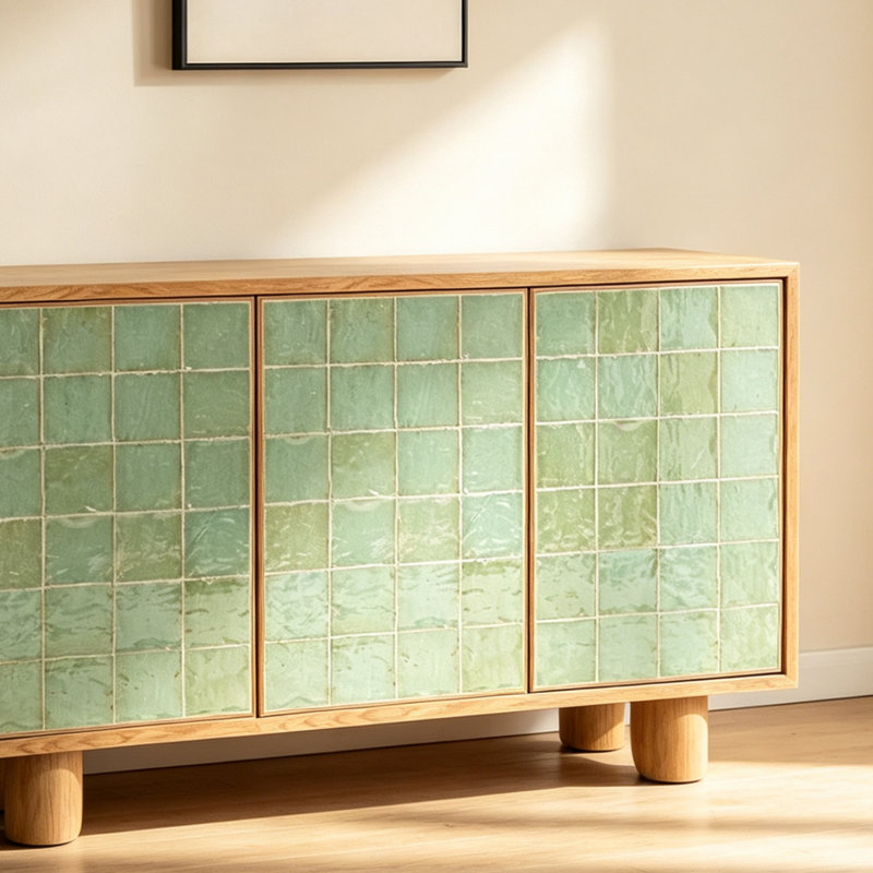 Buffet grande capacité de qualité supérieure, 36.22" H x 60.63" W x 15.75" D