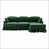 Chenille verte