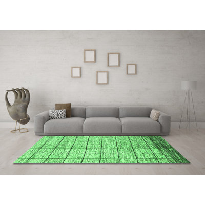 Washable Plaid Indoor Rug