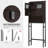 Ancilin Over-the-Toilet Storage Cabinet, Bathroom Shelf Over Toilet, Bathroom Storage Cabinet Organizer with Doors-1382293082