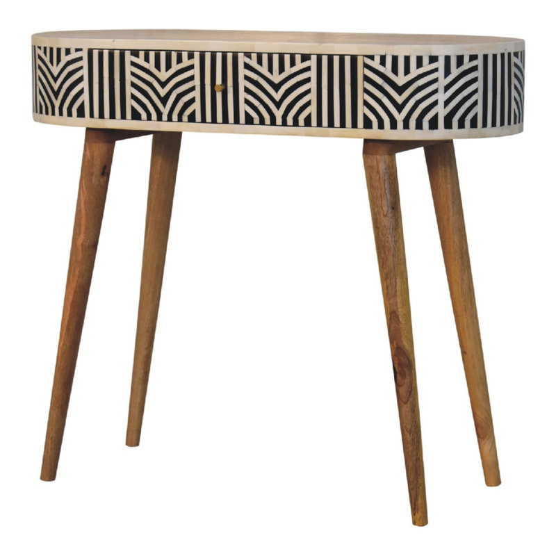 90cm Solid Wood Console Table