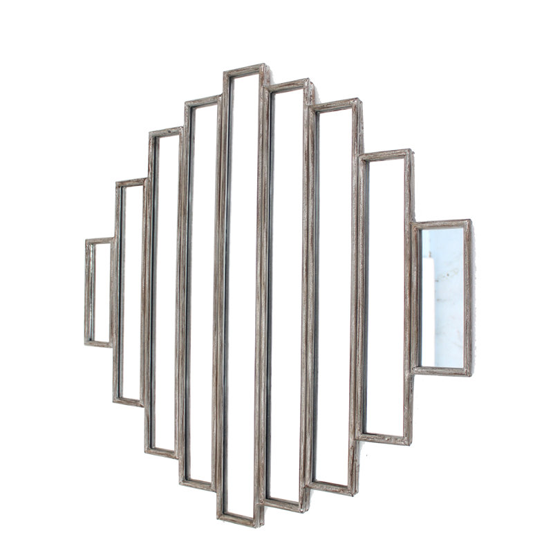 Wood Concave Wall Mirror