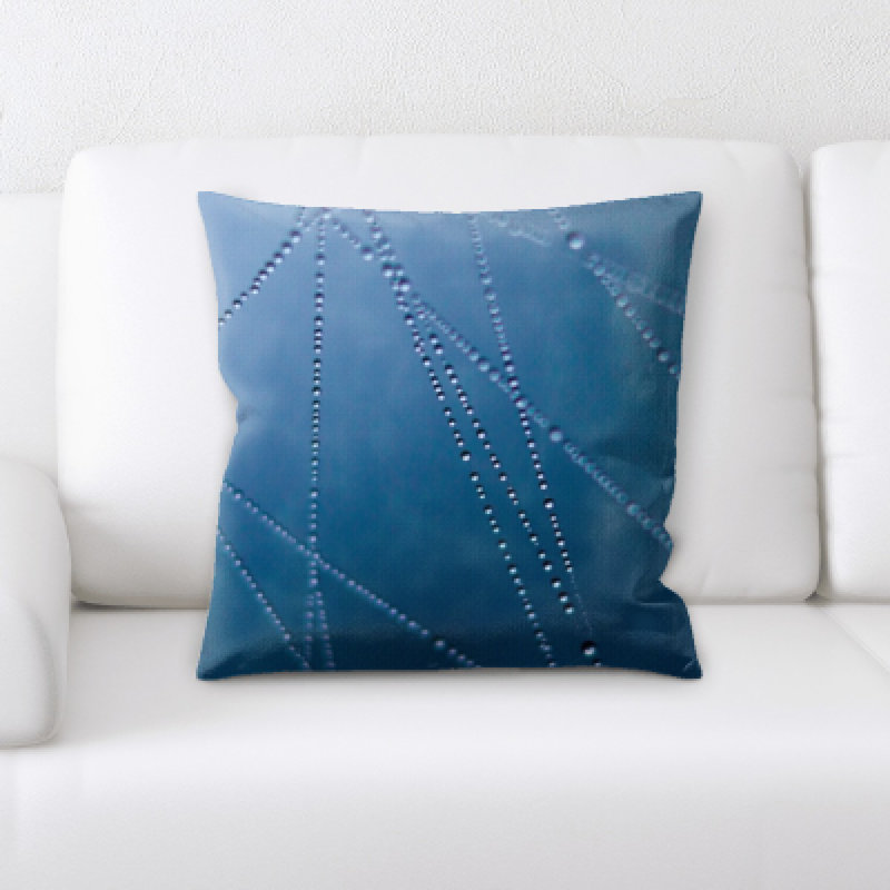 Microsuede Reversible Throw Pillow