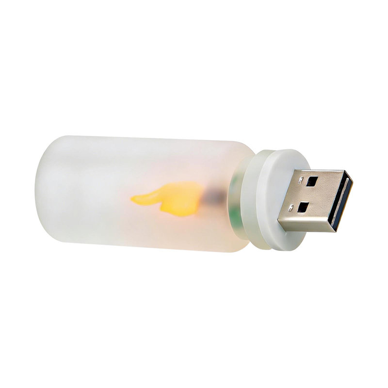 Veilleuse bougie en verre