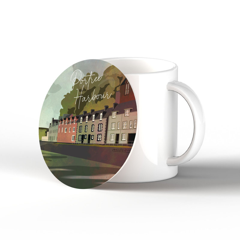 Ceramic Round 1 Piece Coaster
