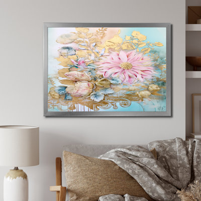 Gilden, lys rose, illustration rétro I