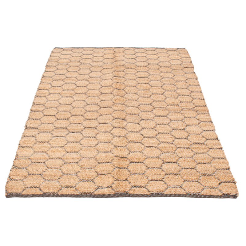 Tapis brun clair unique 5 pi 0 po x 8 pi 0 po Paliz Denizli