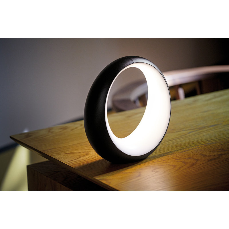 Hoopik LED Outdoor Table Lamp, Liquorice