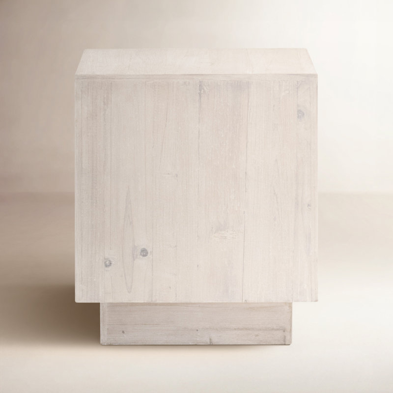 Neptunia Solid Wood End Table