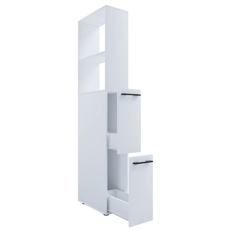Rainna Bathroom Cabinet, White
