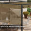 Pergola de patio avec auvent rétractable