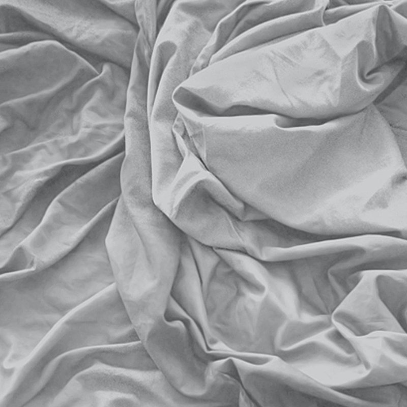 Sateen Standard Sheet Set, King, Light Gray