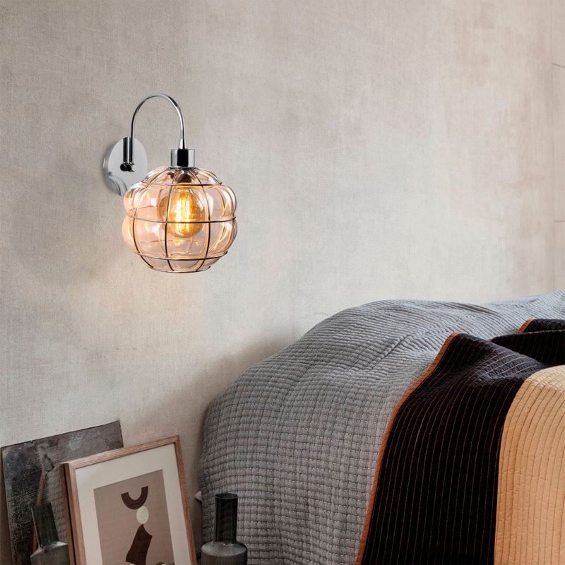 Margolis 1-Light Sconce, Chrome