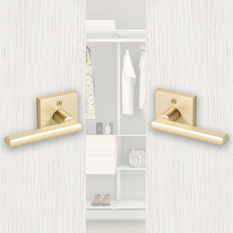 Double levier de porte double