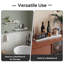 Couvre-meuble-lavabo blanc Carrara l 21,25 po x H 4 po