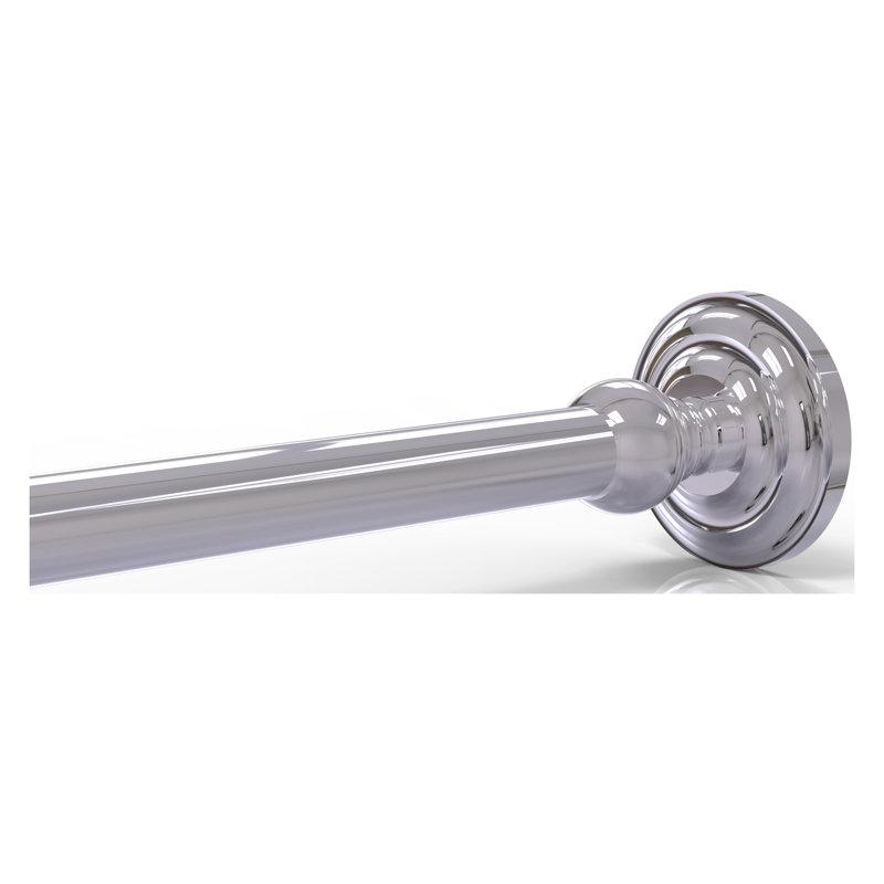 Écusson de rideau de douche leamore, Chrome poli