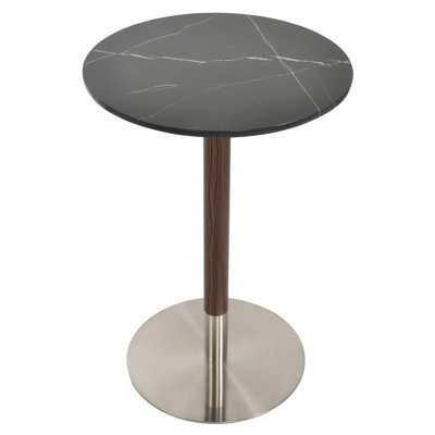 Tango Ceramic Counter & Bar Height Pedestal Table