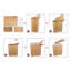 Bamboo Rolling Laundry Basket-62668682